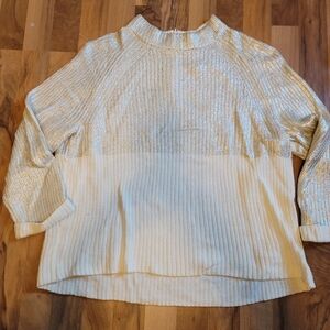Chico's White Knit Sweater
